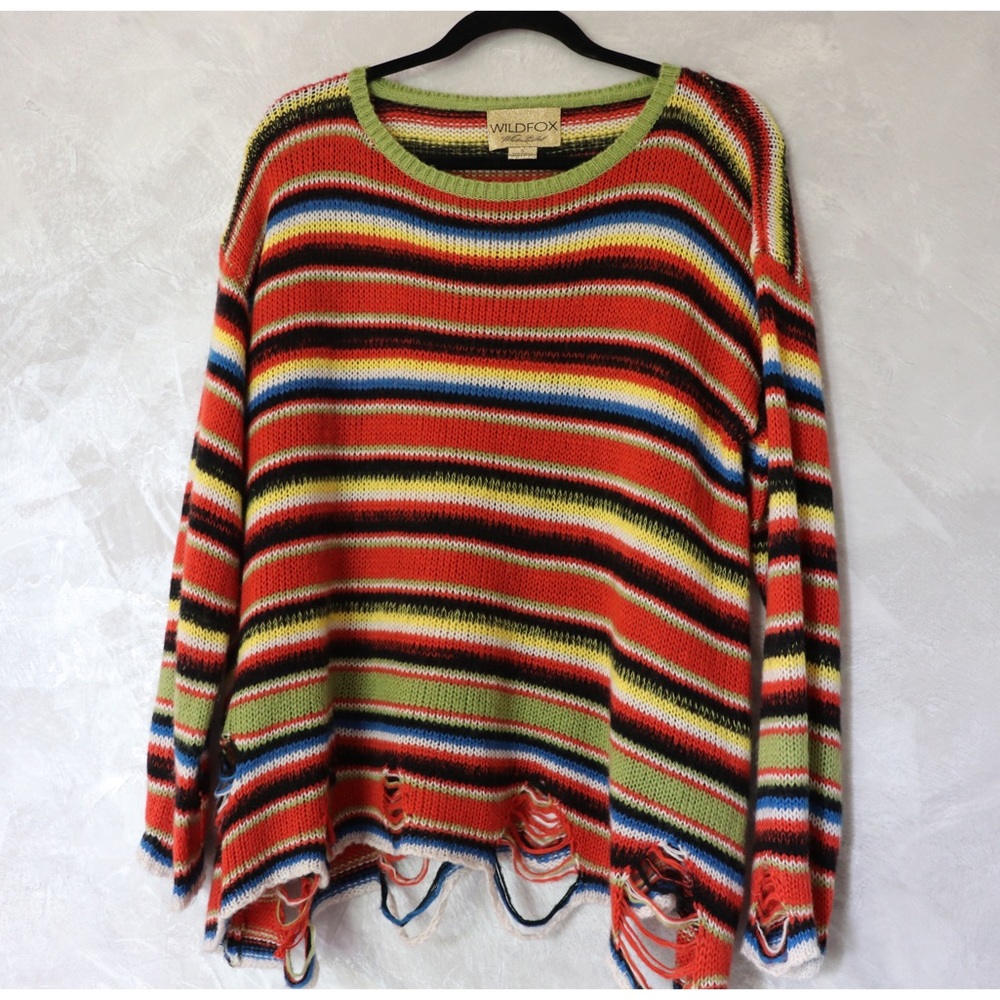Striped WildFox Knit Sweater